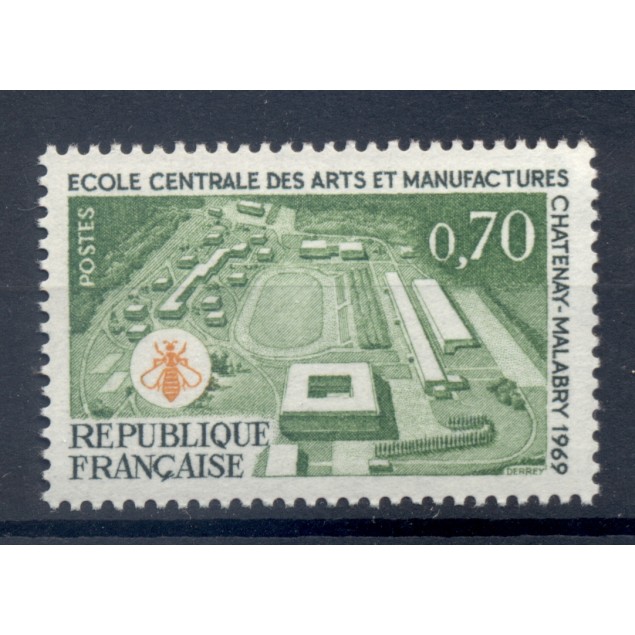 Francia  1969 - Y & T n. 1614 - Ècole centrale des Arts et Manufactures (Michel n. 1685)