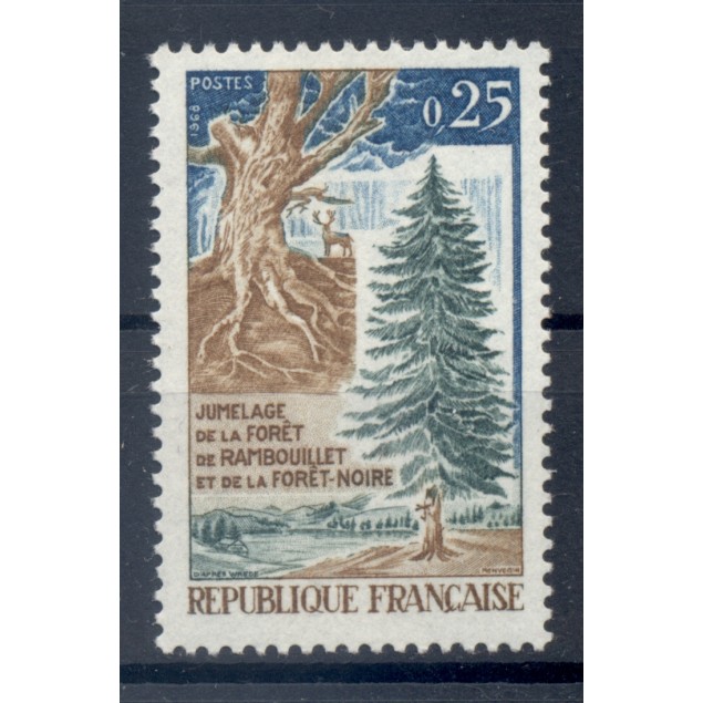 France 1968 - Y & T n. 1561 - Forêt de Rambouillet (Michel n. 1626)