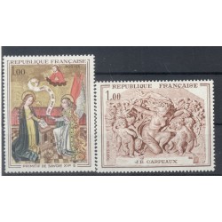 France 1970 - Y & T n. 1640/41 - Artworks (Michel n. 1713-21)