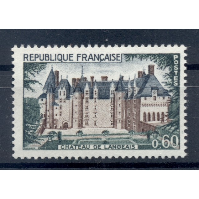 France 1968 - Y & T  n. 1559 - Château de Langeais (Michel n. 1624)