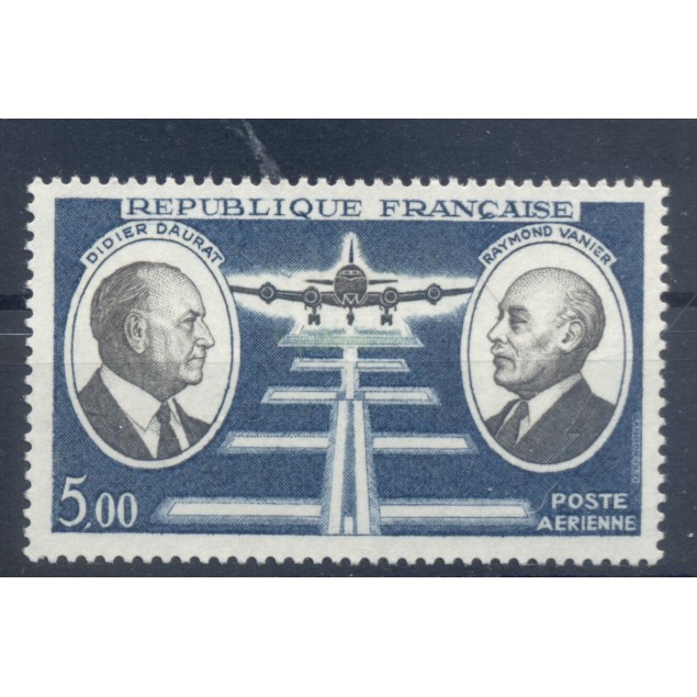 France 1971 - Y & T n. 46 poste aérienne - Daurat et Vanier (Michel n. 1746)