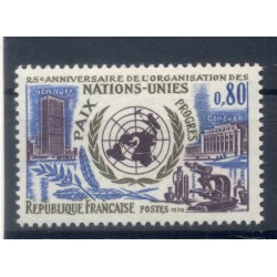 France 1970 - Y & T n. 1658 - United Nations  (Michel n. 1729)