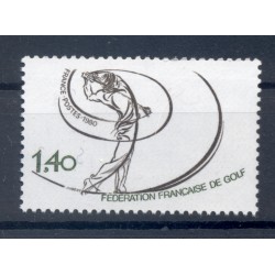 France 1980 - Y & T n. 2105 - French Golf Federation  (Michel n. 2225)