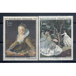 France 1972 - Y & T n. 1702/03 - Artworks (Michel n. 1779/98)