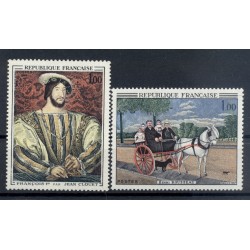 Francia  1967 - Y & T n. 1517/18 - Opere d'arte (Michel n. 1575-90)