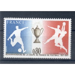 France 1977 - Y & T n. 1940 - Coupe de France  (Michel n. 2035)