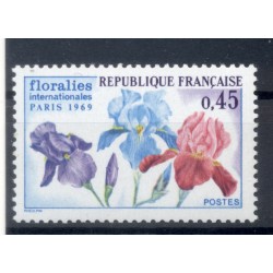 Francia  1969 - Y & T n. 1597 - Floralies internazionali di Parigi (Michel n. 1664)