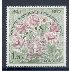 France 1977 - Y & T n. 1930 - Société nationale d'horticulture (Michel n. 2026)
