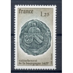 Francia  1977 - Y & T n. 1944 - Annessione della Borgogna (Michel n. 2039)