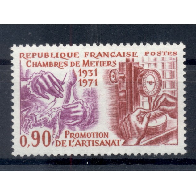France 1971 - Y & T n. 1691 - Assemblée permanente des Chambres de métiers  (Michel n. 1768)