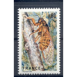 France 1977 - Y & T  n. 1946 - La cigale rouge (Michel n. 2043)