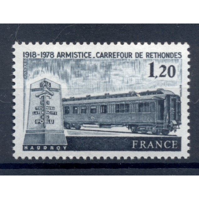 Francia  1978 - Y & T n. 2022 - Armistizio (Michel n. 2127)