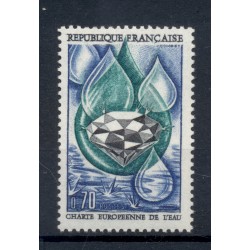 France 1969 - Y & T  n. 1612 - Charte européenne de l'eau (Michel n. 1682)