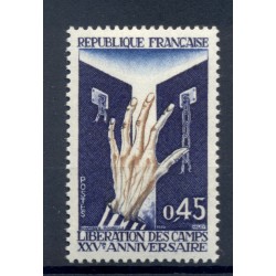 Francia  1970 - Y & T n. 1648 - Liberazione dei campi di concentramento (Michel n. 1718)