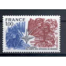 France 1976 - Y & T  n. 1890 - Corps des officiers de réserve (Michel n. 1979)