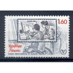 France 1981 - Y & T  n. 2173 - Année internationale des personnes handicapées (Michel n. 2291)