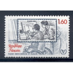 France 1981 - Y & T n. 2173 - International Year of Persons with Disabilities  (Michel n. 2291)