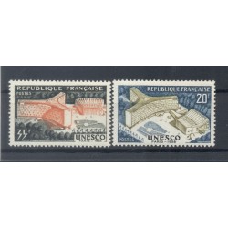 France 1958 - Y & T  n. 1177/78 - UNESCO (Michel n. 1214/15)