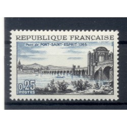 France 1966 - Y & T n. 1481 - Pont-Saint-Esprit bridge  (Michel n. 1543)