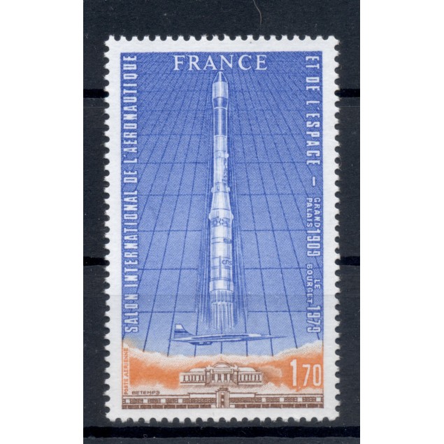 France 1979 - Y & T n. 52 air mail - Paris Air Show (Michel n. 2157)