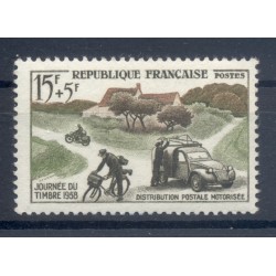 France 1958 - Y & T n. 1151 - Stamp Day (Michel n. 1187)