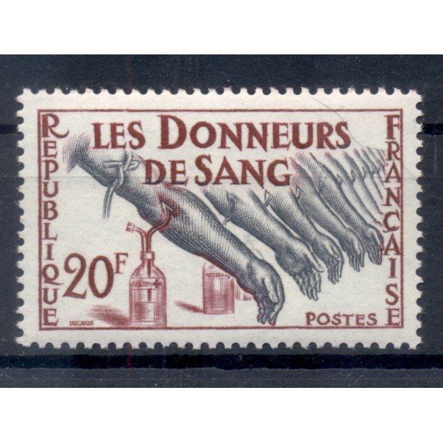 France 1959 - Y & T n. 1220 - Tribute to blood donors ((Michel n. 1264)