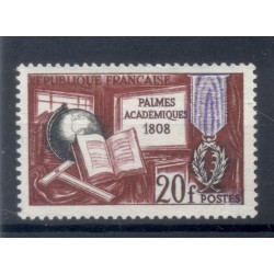 France 1959 - Y & T  n. 1190 - Palmes académiques (Michel n. 1229)