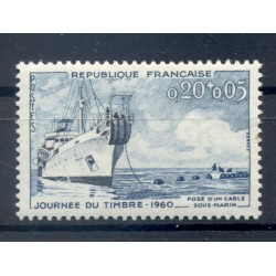 Francia  1960 - Y & T n. 1245 - Giornata del Francobollo (Michel n. 1293)