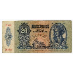 HONGRIE - National Bank 1941 - 20 Pengo
