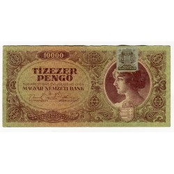 HUNGARY - National Bank Inflationary Era 1945 - 10.000 Pengo