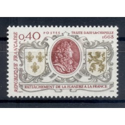 Francia  1968 - Y & T n. 1563 - Annessione delle Fiandre (Michel n. 1628)