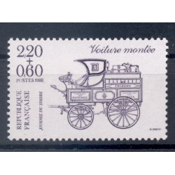 Francia  1988 - Y & T n. 2525 - Giornata del Francobollo (Michel n. 2662 A a)