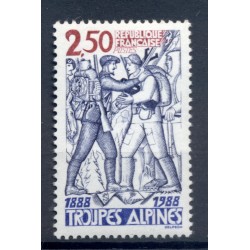Francia  1988 - Y & T n. 2543 - Truppe alpine (Michel n. 2680)