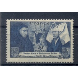 France 1943 - Y & T n. 583 - Hôtel-Dieu de Beaune  (Michel n. 596 a)