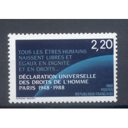 France 1988 - Y & T  n. 2559 - Déclaration des Droits de l'Homme (Michel n. 2695)