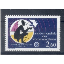 France 1983 - Y & T n. 2260 - Année mondiale des communications  (Michel n. 2386)