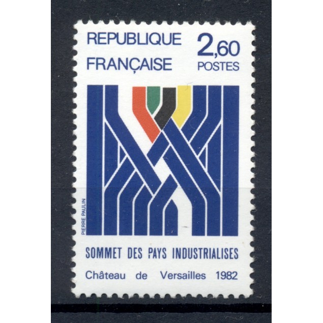 France 1982 - Y & T  n. 2214 - Sommet des Pays industrialisés (Michel n. 2341)