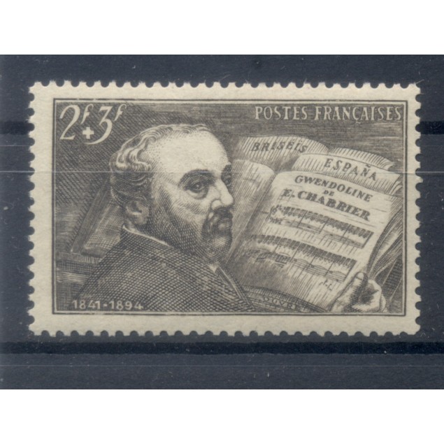 Francia 1942 - Y & T n. 542 - Emmanuel Chabrier (Michel n. 553)