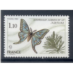 France 1980 - Y & T n. 2089 - Butterfly (Michel n. 2208)