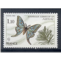 France 1980 - Y & T n. 2089 - Papillon  (Michel n. 2208)