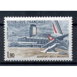 France 1982 - Y & T  n. 2203 - Aéroport Bâle-Mulhouse (Michel n. 2325)
