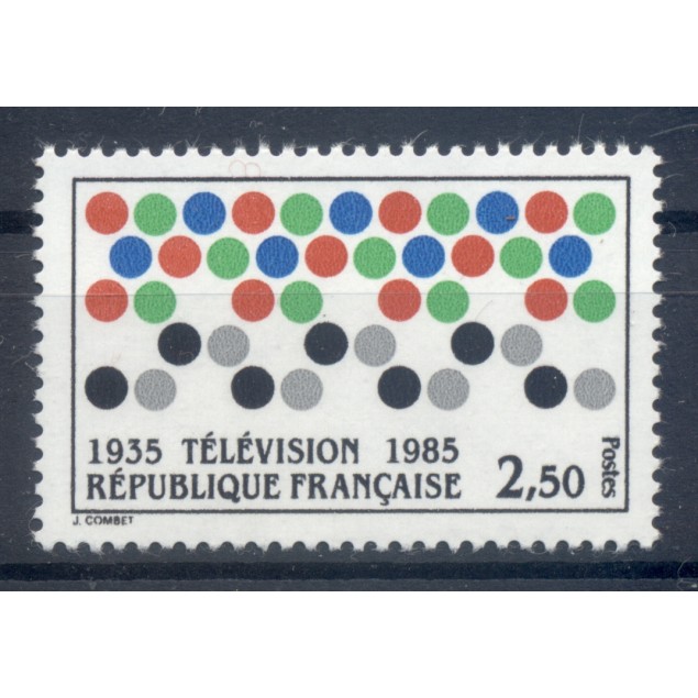 France 1985 - Y & T  n. 2353 - La Télévision (Michel n. 2478)