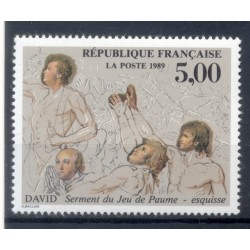 France 1989 - Y & T  n. 2591 - Révolution et Déclaration des Droits de l'Homme (Michel n. 2723)