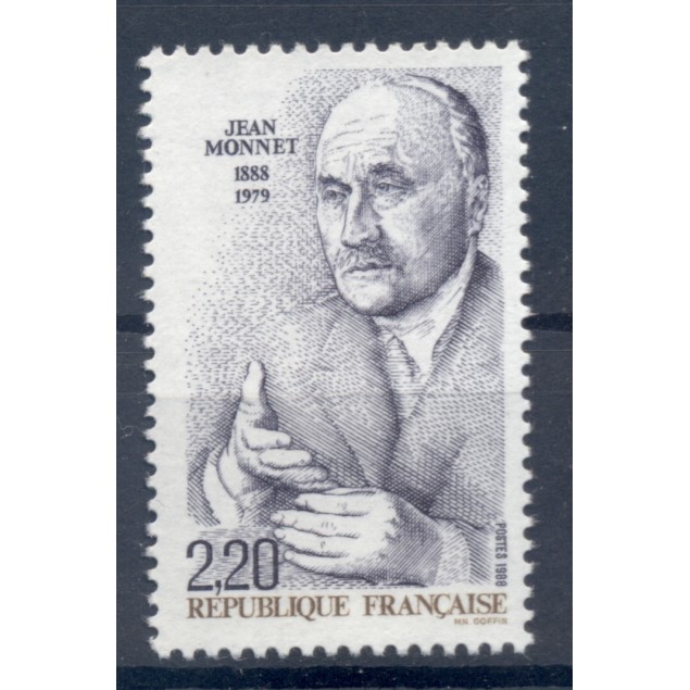 Francia  1988 - Y & T n. 2533 - Jean Monnet (Michel n. 2669)