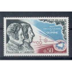 France 1970 - Y & T  n. 1633 - Découverte de la quinine (Michel n. 1703)