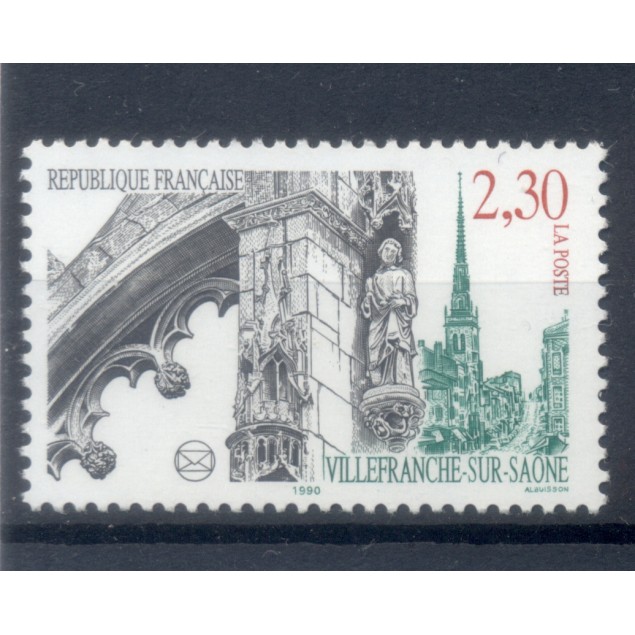 France 1990 - Y & T  n. 2647 - Fédération des Sociétés philatéliques françaises (Michel n. 2779)