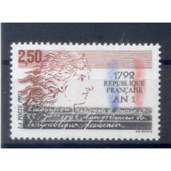 France 1992 - Y & T n. 2771 - 1792, 1st year of the French Republic (Michel n. 2915)