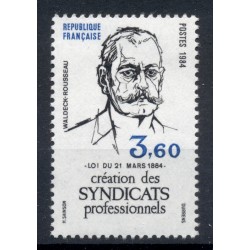 France 1984 - Y & T  n. 2305 - Syndicats professionnels (Michel n. 2431)