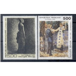 France 1991 - Y & T  n. 2692/93 - Série artistique (Michel n. 2818-29)