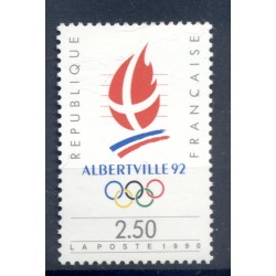 Francia  1990 - Y & T n. 2632 - Albertville '92 (I) (Michel n. 2758)